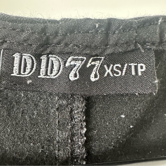 Black Button-Down Denim Dress - Picture 3 of 4